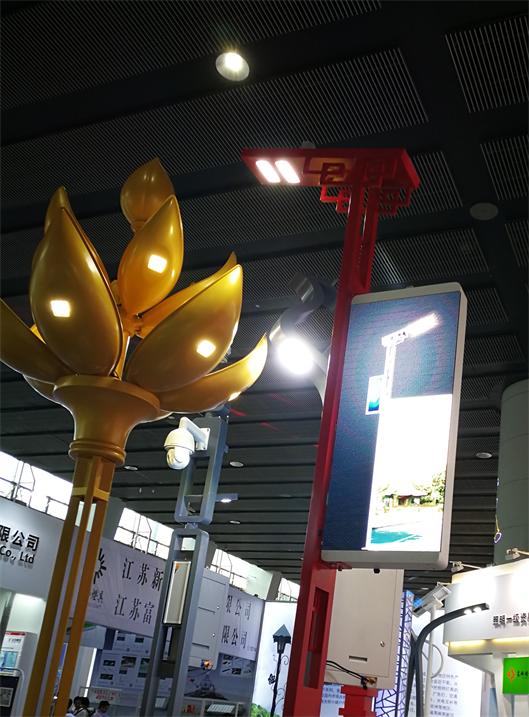 上海市中兴科技园智慧路灯现货P4户外全彩屏(美奥马哈)